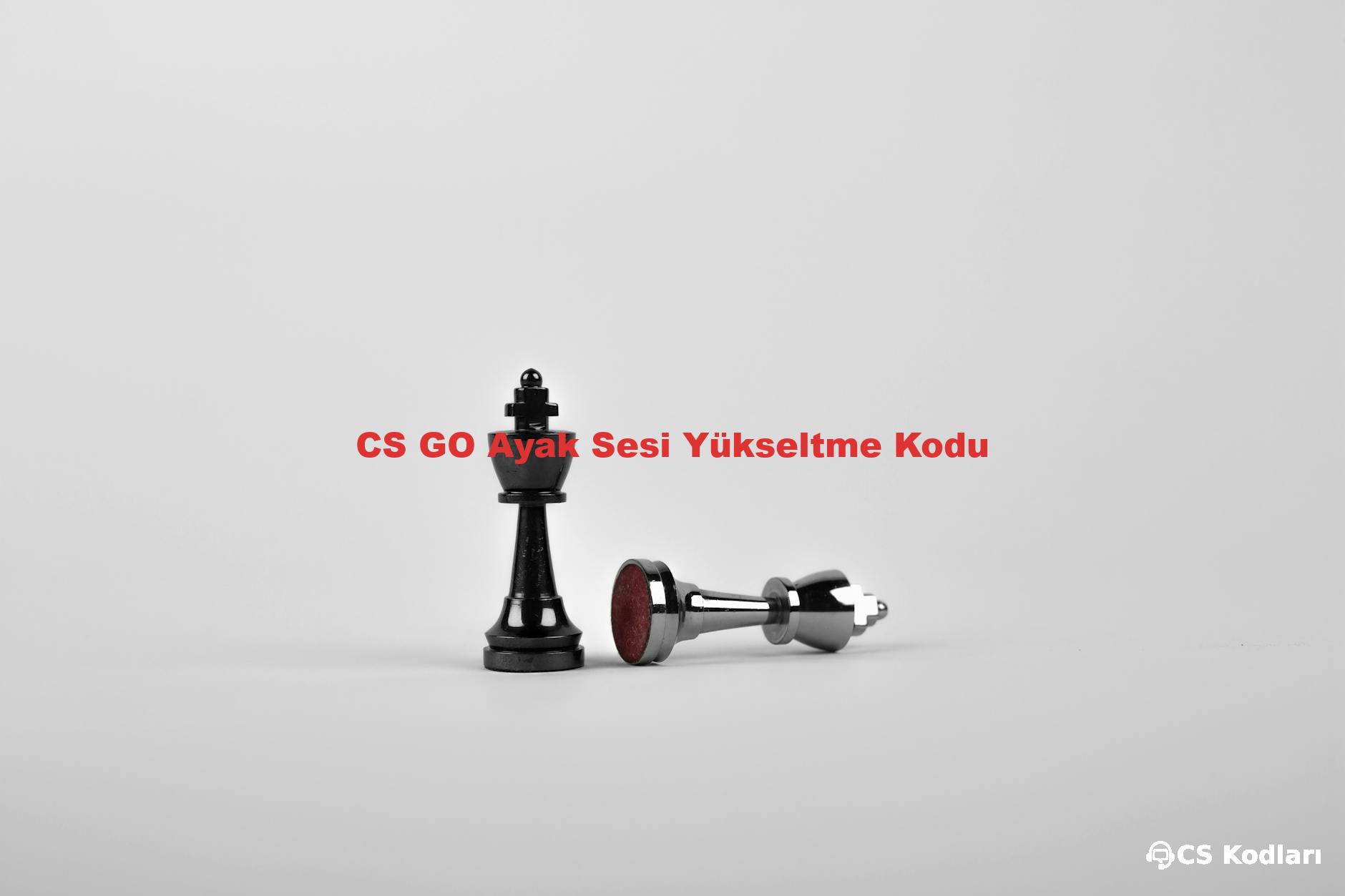 CS GO Ayak Sesi Yükseltme Kodu