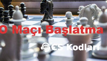 CS:GO Maçı Başlatma Kodu