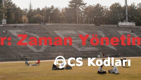 Almanca Aylar: Zaman Yönetimi İçin İpuçları