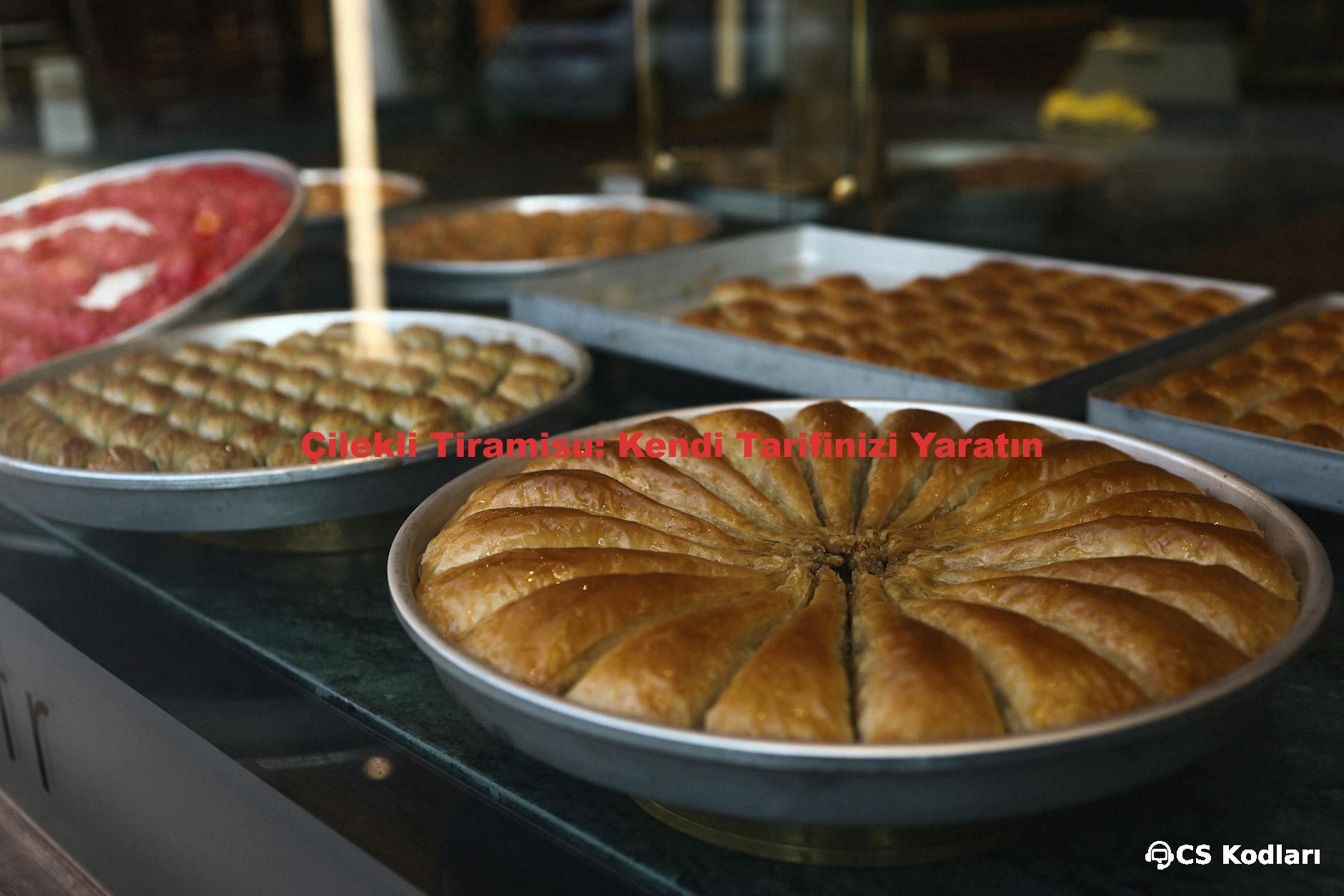 Çilekli Tiramisu: Kendi Tarifinizi Yaratın