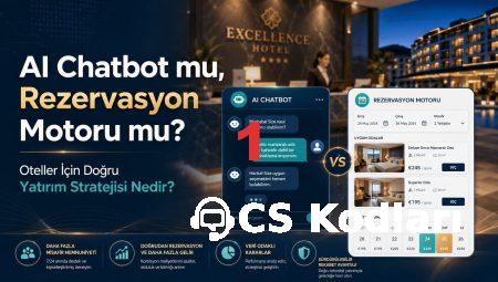 AI Chatbot mu, Rezervasyon Motoru mu? Oteller İçin Doğru Yatırım Stratejisi Nedir?