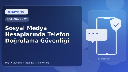 Sosyal Medya Hesaplarında Telefon Doğrulama Güvenliği